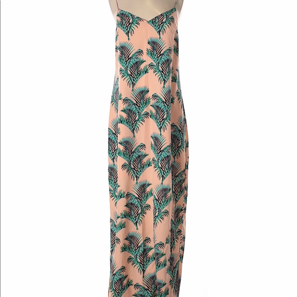 CeCe By Cynthia Steffe Tropical Print Maxi 10